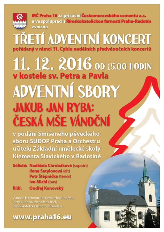 3. adventní koncert 2016
