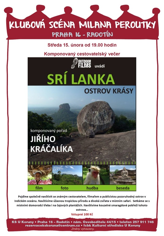 Plakát k pořadu Srí Lanka - Ostrov krásy