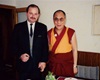 J. Männchen a Jeho Svatost dalajlama, 1990