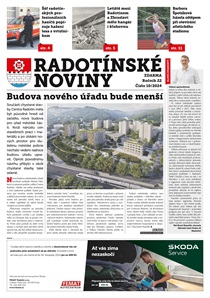 Titulní strana Radotínských novin č. 10/2024